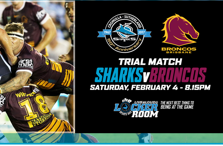 Trial Match Sharks vs Broncos Sharks